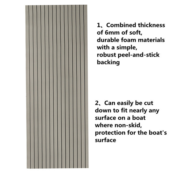 2000x900x6mm-EVA-Foam-Faux-Teak-Sheet-Boat-Yacht-Synthetic-Teak-Decking-1287749-3