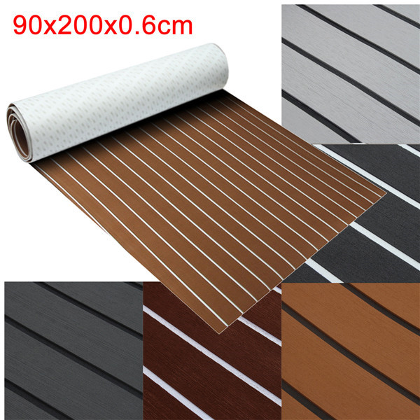 2000x900x6mm-EVA-Foam-Faux-Teak-Sheet-Boat-Yacht-Synthetic-Teak-Decking-1287749-5