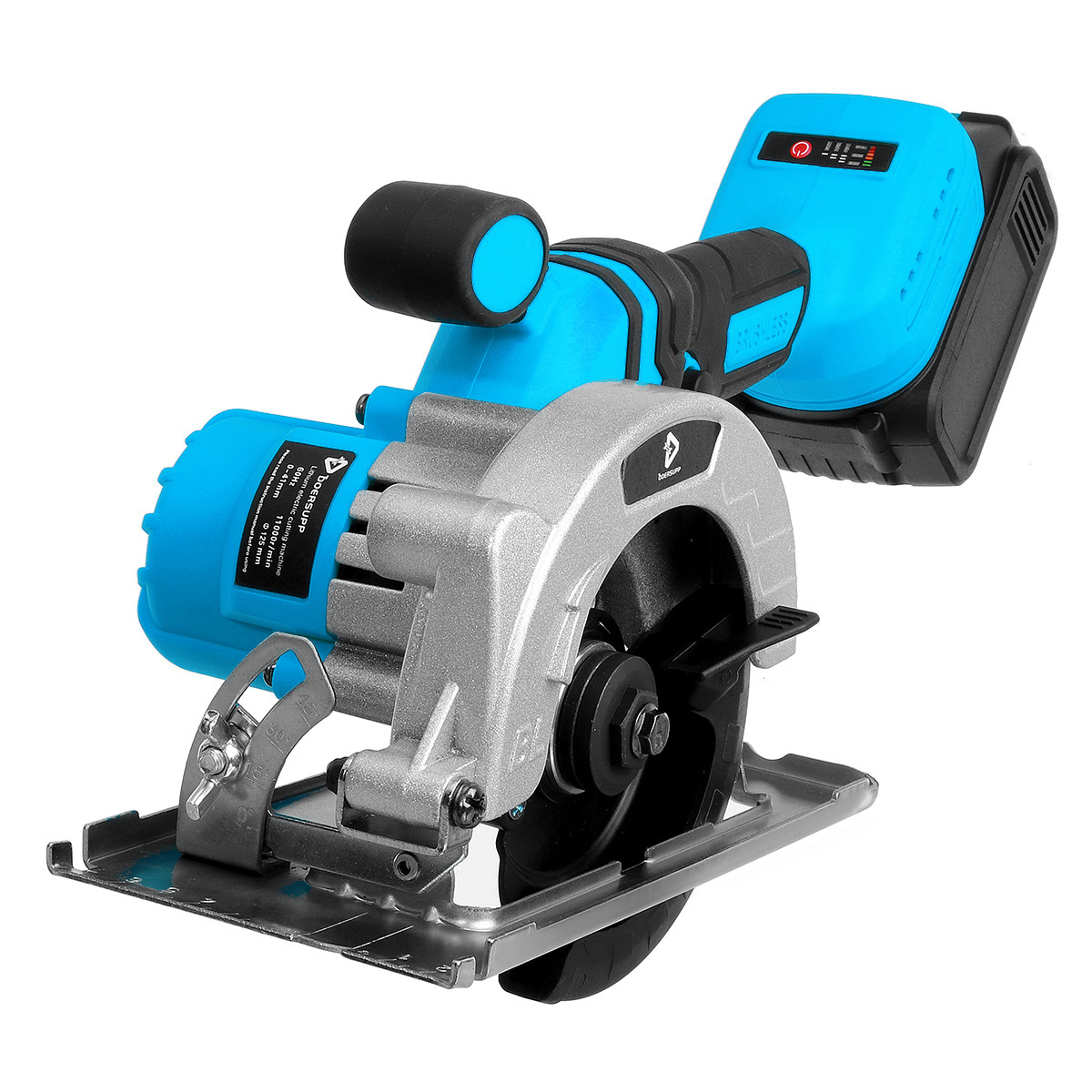 20V-125MM-Electric-Cordless-Brushless-Circular-Saw-Auxiliary-Handle-Household-Woodworking-Tools-DIY--1907960-13