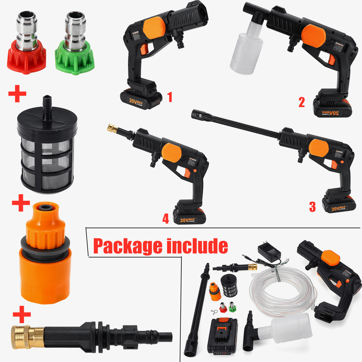 20V-Portable-Cordless-High-Pressure-Car-Cleaner-Washer-Hose-Clean-Lance-Pot-Set-1537480-3