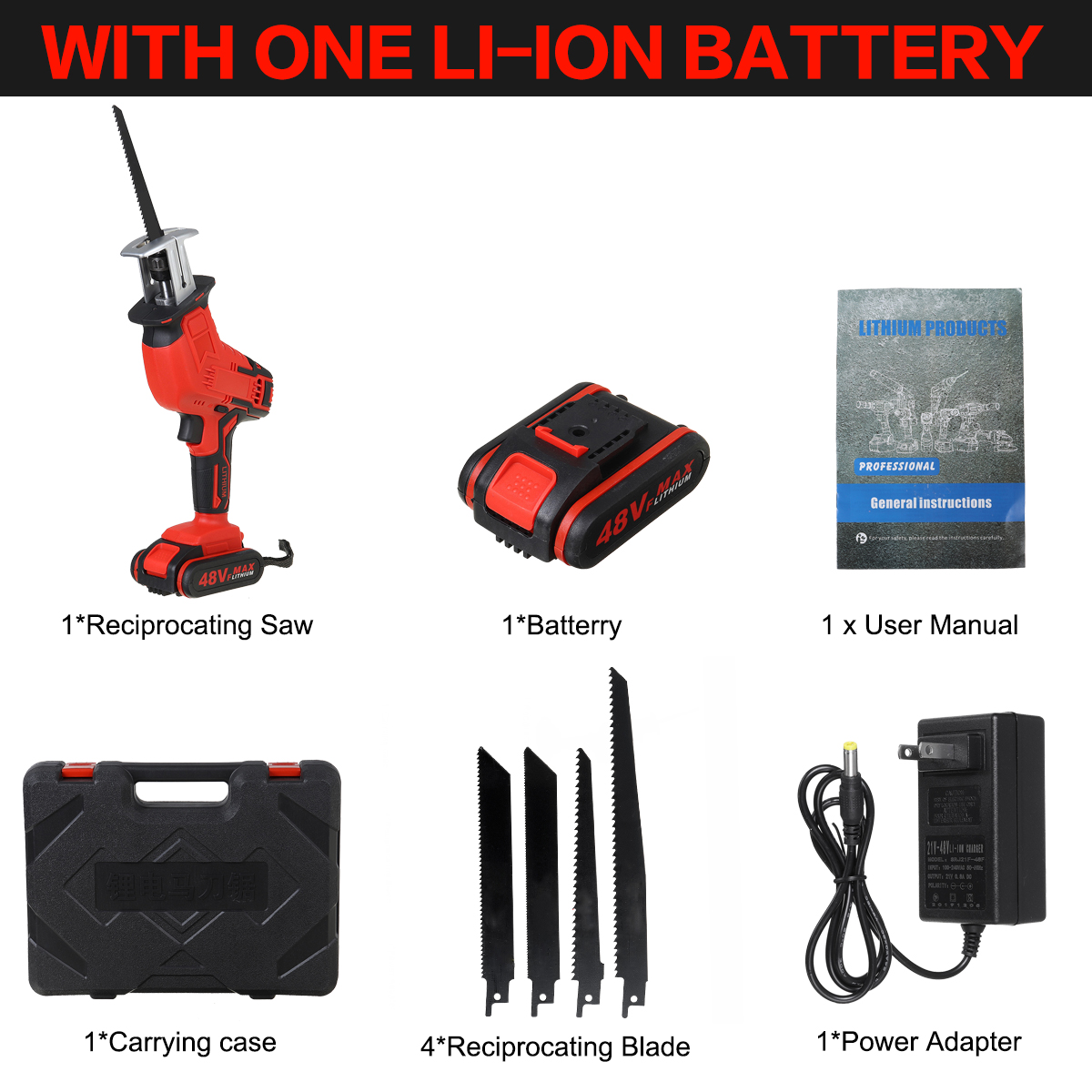 21V-Cordless-Reciprocating-Saw-Electric-Saw-W-4-Saw-Blades-Metal-Cutting-Woodworking-W-12-Lithium-Ba-1671503-12