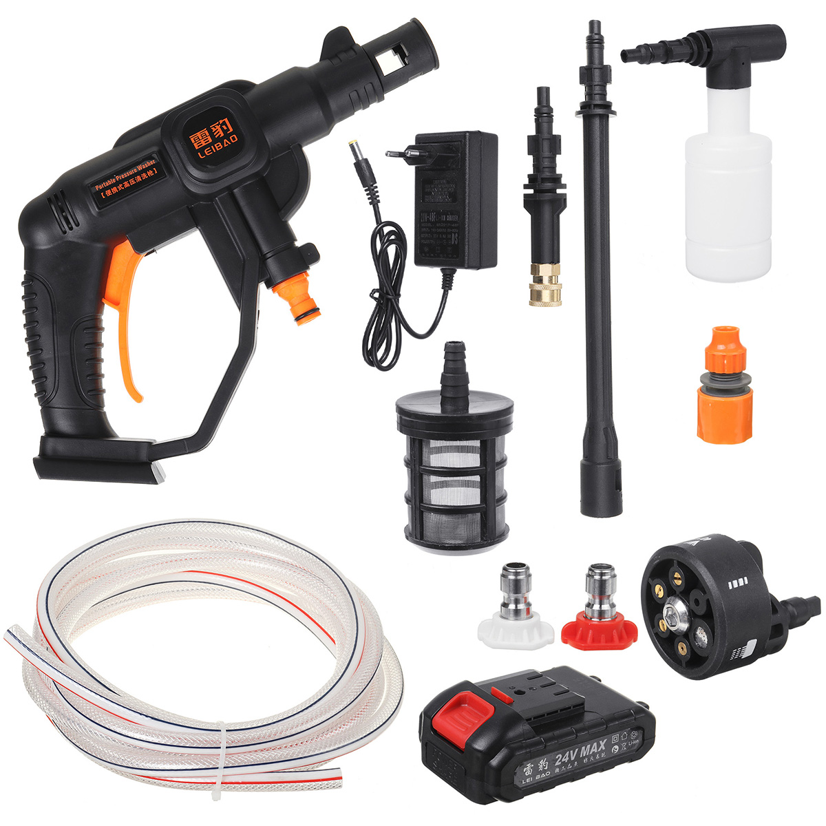 21V-High-Pressure-Washer-Cordless-Car-Washing-Machine-Garden-Watering-Guns-W-Battery-1840693-13