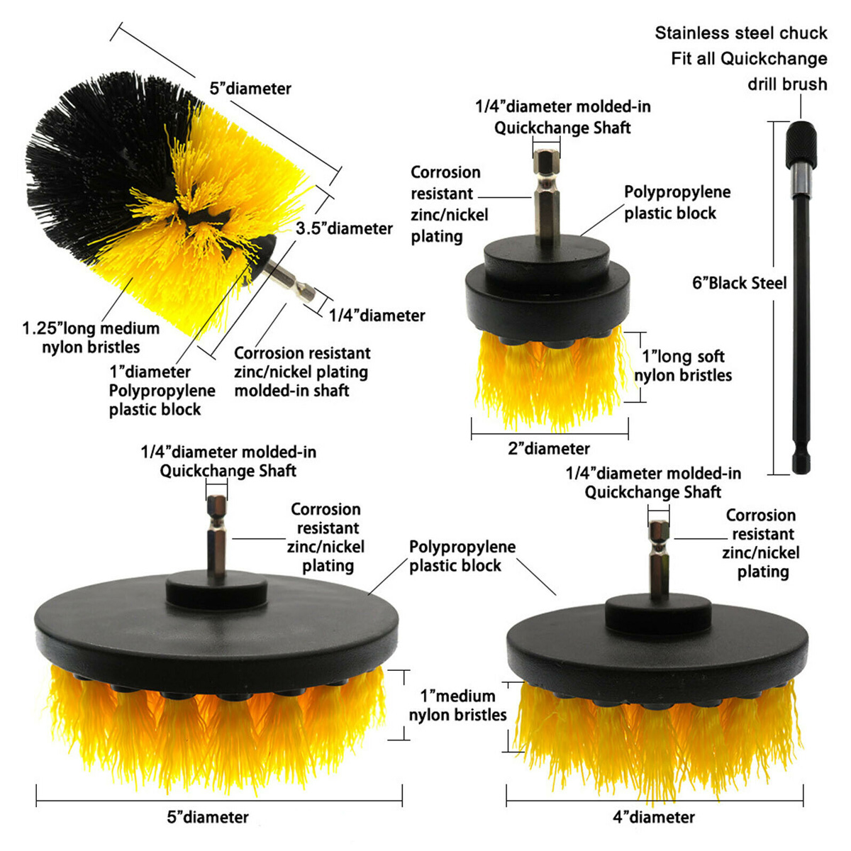23pcs-Cleaning-Drill-Brush-Cleaner-Combo-Tool-Kit-Electric-Drill-Power-Scrubber-1746489-2