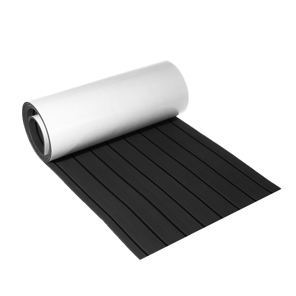 2400x450x6mm-EVA-Foam-Faux-Teak-Boat-Flooring-Decking-Sheet-Pad-Dark-Grey-and-Black-Line-1542588-1
