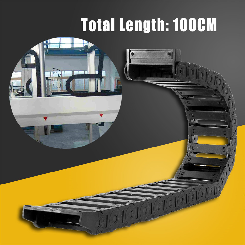 25-x-77mm-Cable-Drag-Chain-Wire-Carrier-Length-1000mm-for-CNC-Router-Machine-1044063-1