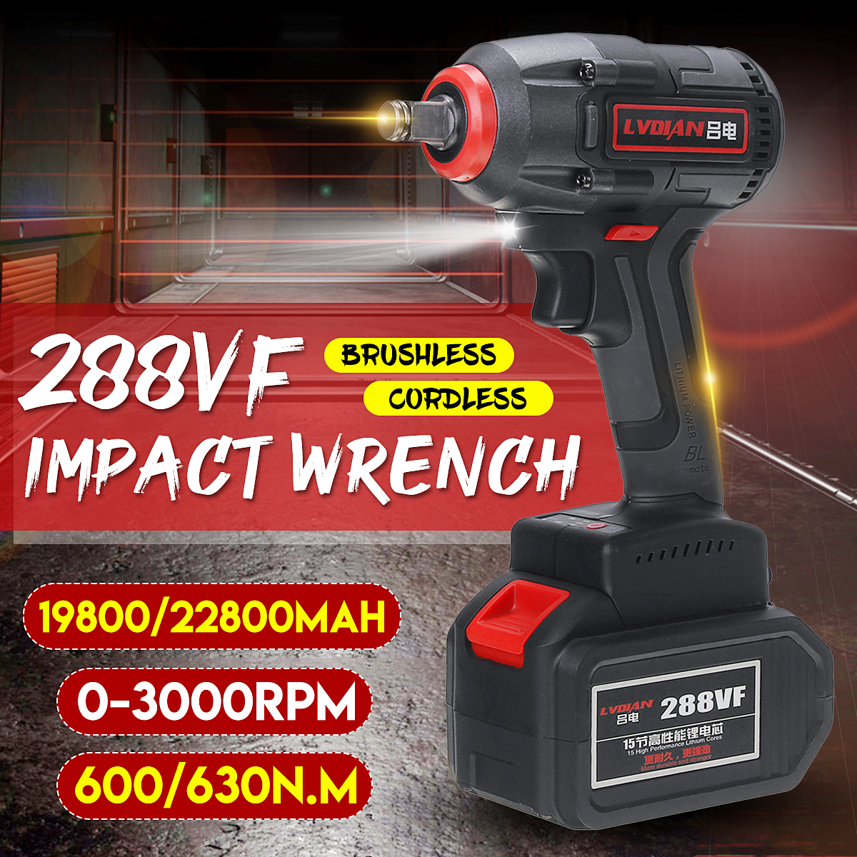 288VF-19800mAh22800mAh-Cordless-Electric-Impact-Wrench-Brushless-Motor-Drill-Driver-1596239-1
