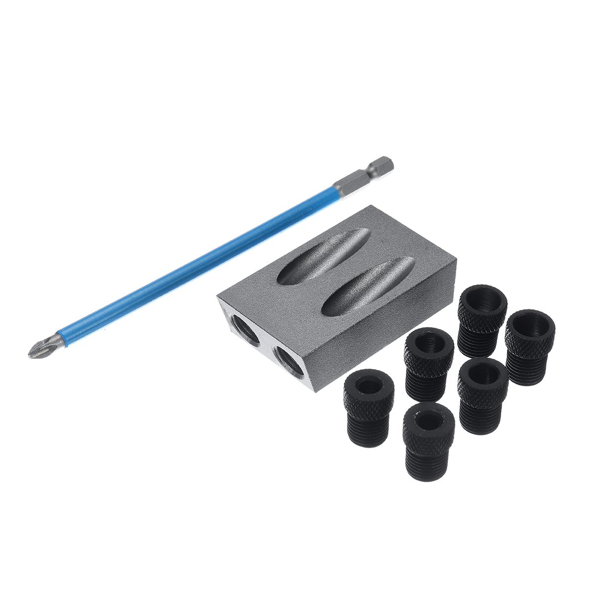 28PCS-Woodworking-Oblique-Hole-Drill-15-Degree-Angle-Inclined-Hole-Locator-Pocket-Hole-Jig-1635822-6