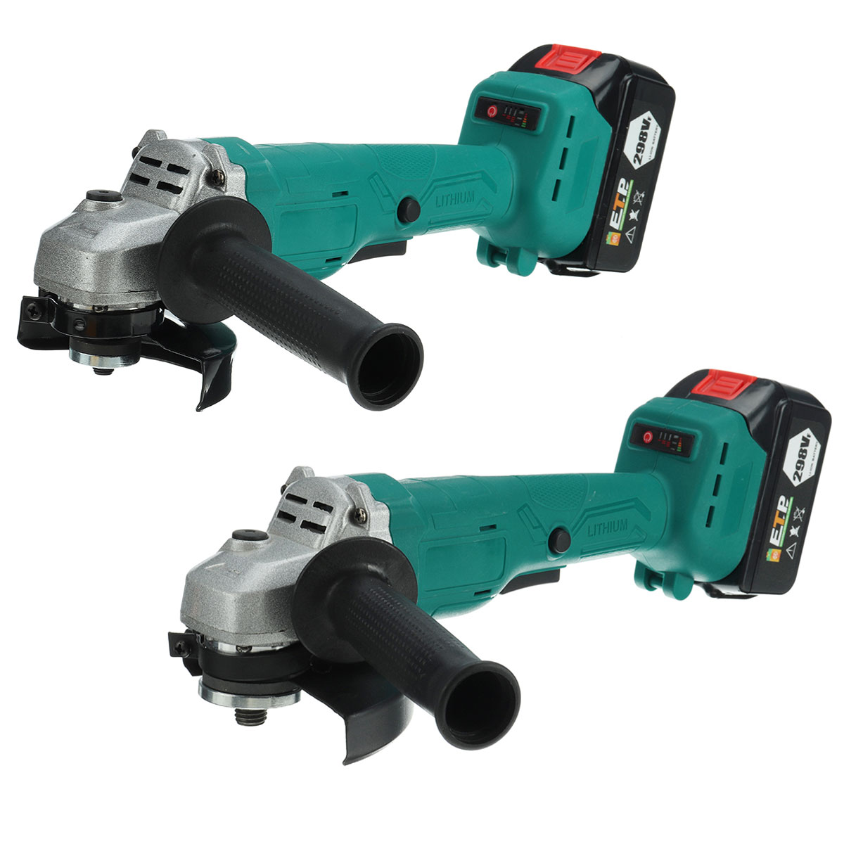 298VF-100mm125mm-1300mAh-Brushless-Cordless-Angle-Grinder-Cutting-Grinding-Polishing-Tool-W-12-Batte-1858742-14