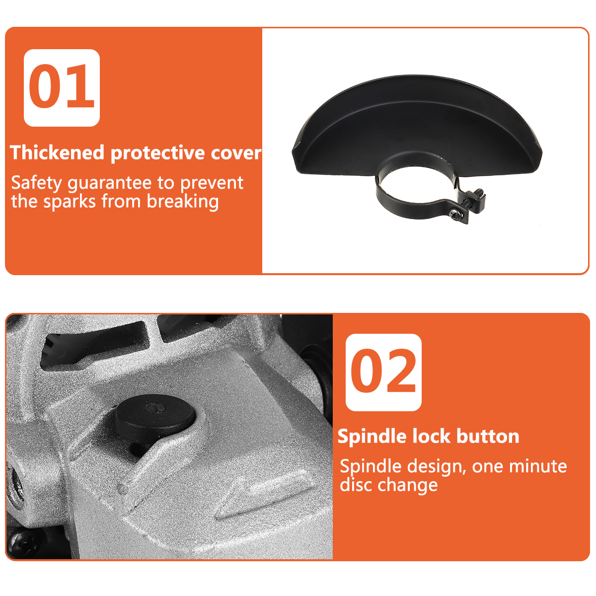 298VF-100mm125mm-1300mAh-Brushless-Cordless-Angle-Grinder-Cutting-Grinding-Polishing-Tool-W-12-Batte-1858742-7
