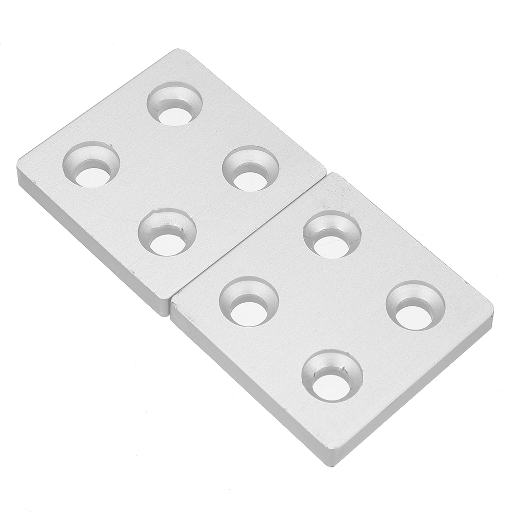 2Pcs-4040-Aluminum-Profile-End-Cap-Cover-Plate-SingleDouble-Holes-4040-Double-Slot-Metal-Cover-For-A-1917425-8