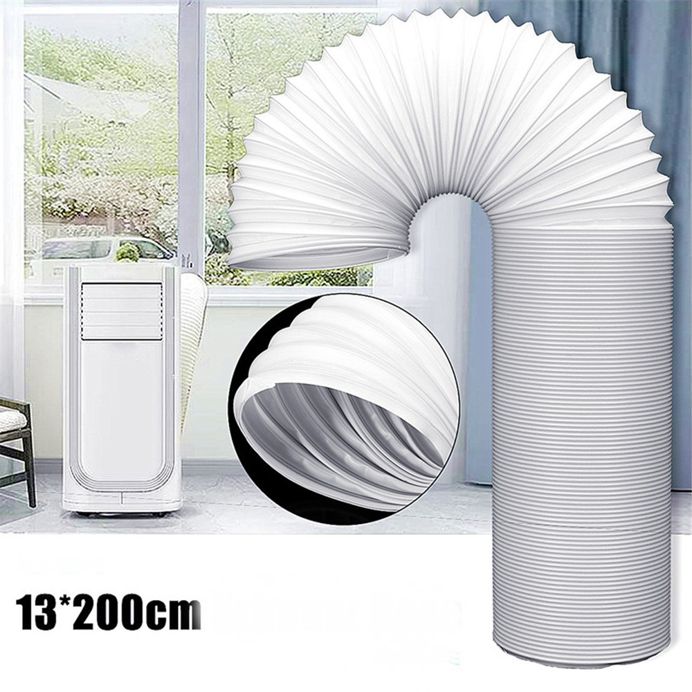 2m-Universal-Portable-Air-Conditioner-Exhaust-Hose-Tube-13cm-Diameter-Vent-Hose-Part-1336189-10