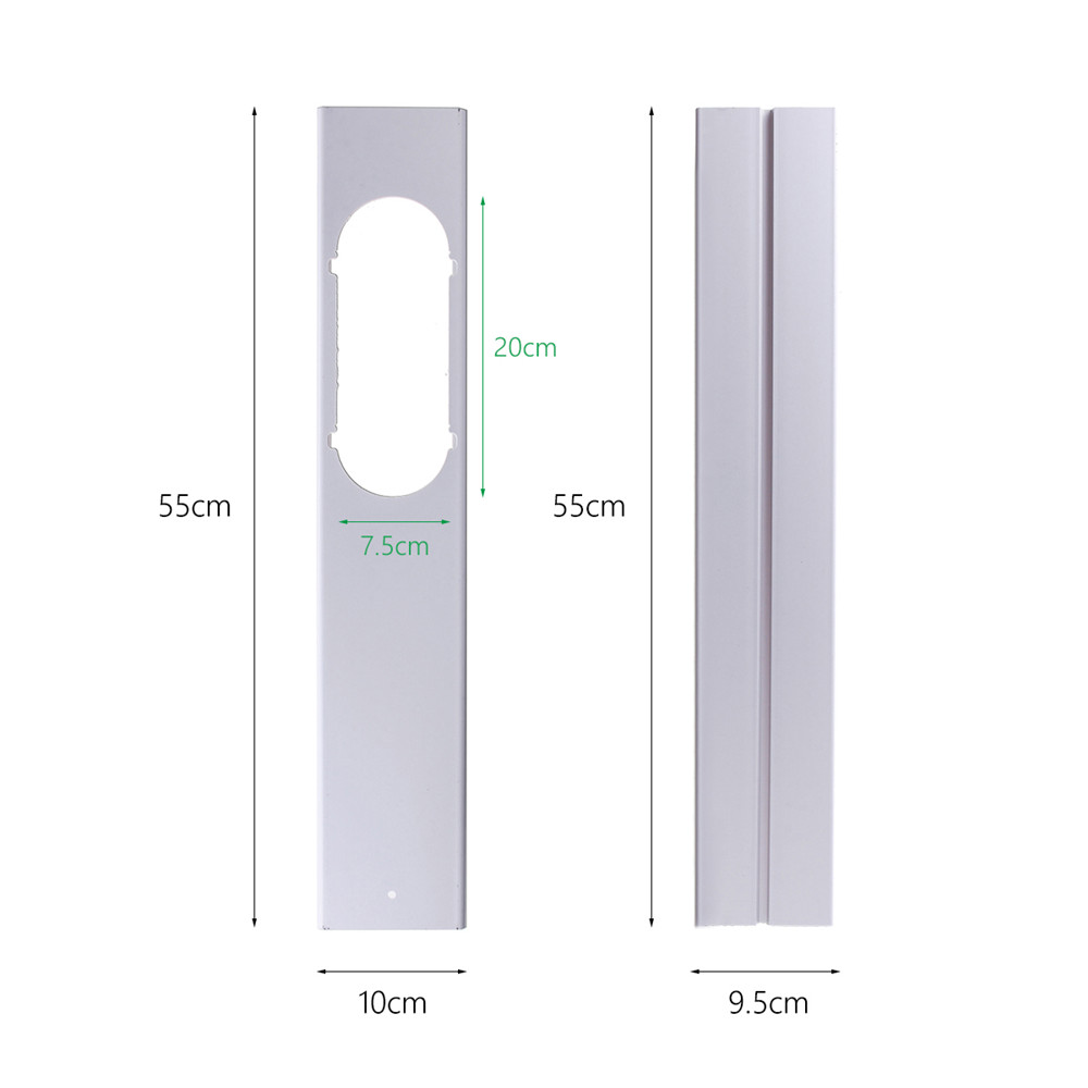 2pcs-55-110cm-Adjustable-Window-Slide-Kit-Plate-Air-Conditioner-Wind-Shield-For-Portable-Air-Conditi-1485727-2