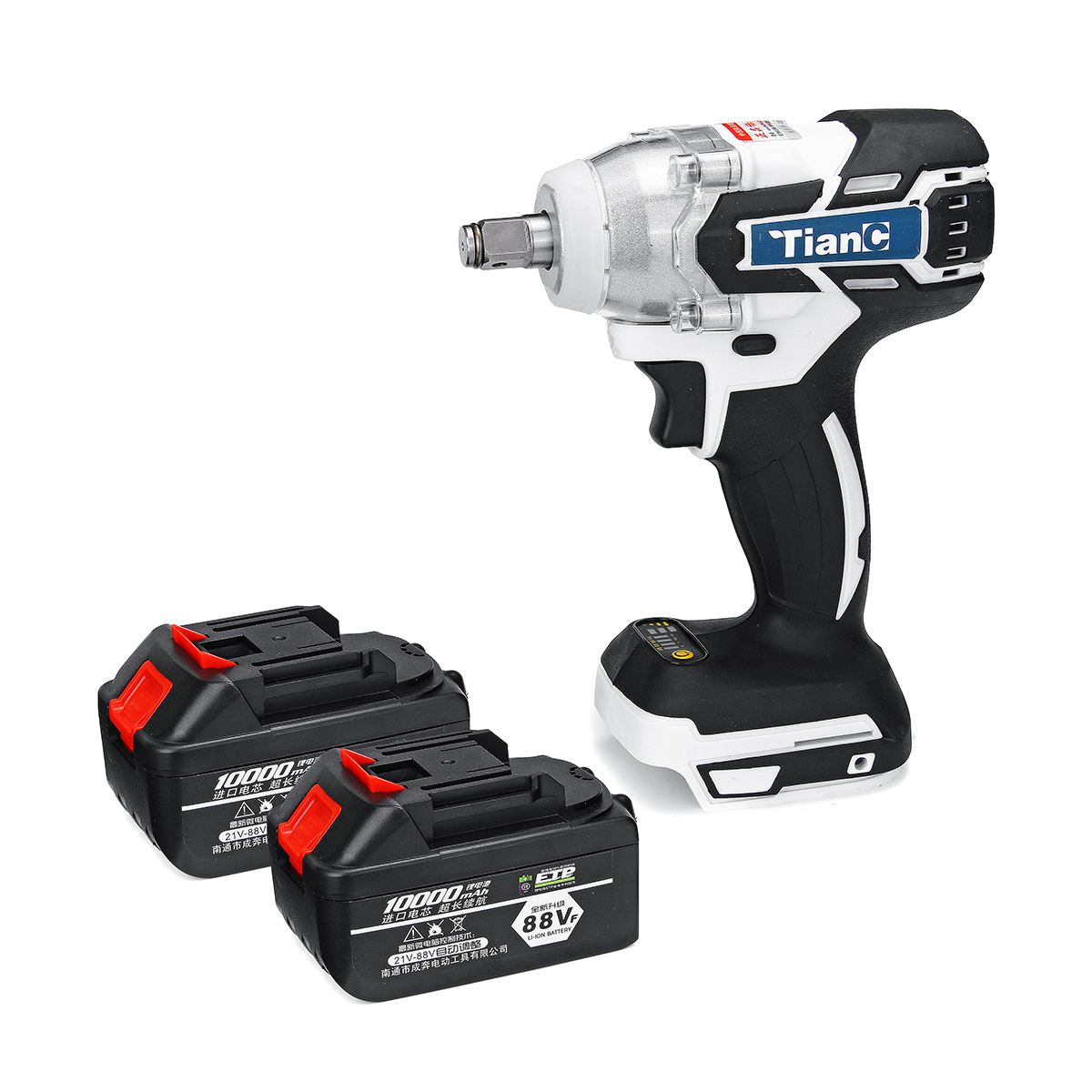 3-In-1-88V-10000mAH-Power-Drills-Electric-Screwdriver-Brushless-Electric-Wrench-240-520NM-Adjustable-1452678-5