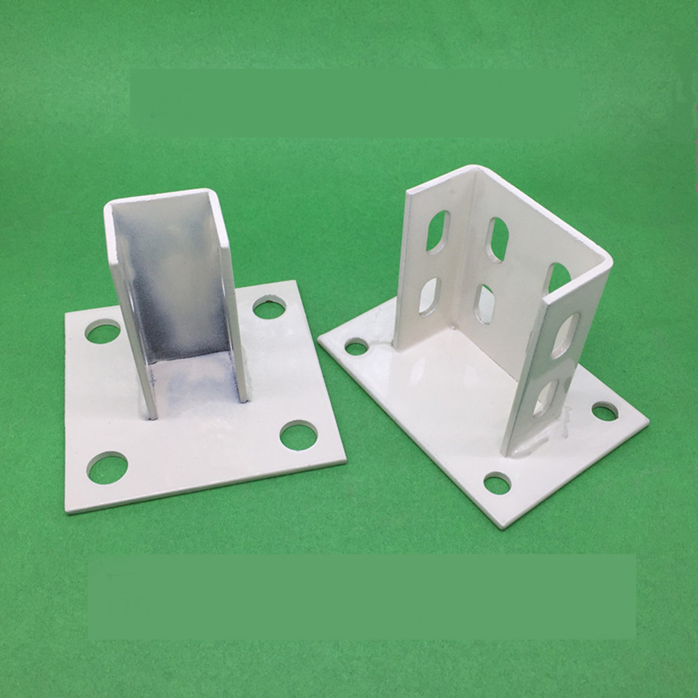 303030604040408045455050-Aluminum-Extrusions-Square-Foot-Connector-Cup-Ground-Fence-Guardrail-Base-A-1490833-2
