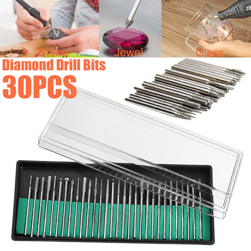 30Pcs-3mm-120-150-Grit-Diamond-Points-Burr-Set-Power-Tool-Accessories-1940877-1