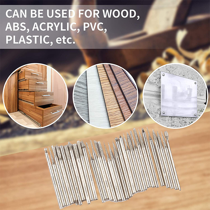30Pcs-3mm-120-150-Grit-Diamond-Points-Burr-Set-Power-Tool-Accessories-1940877-3
