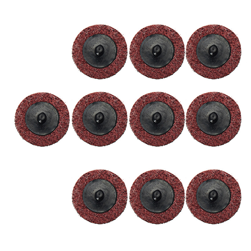 30pcs-2-Inch-Roll-Lock-Sanding-Disc-Fine-Medium-Coarse-Surface-Conditioning-Disc-1245358-4