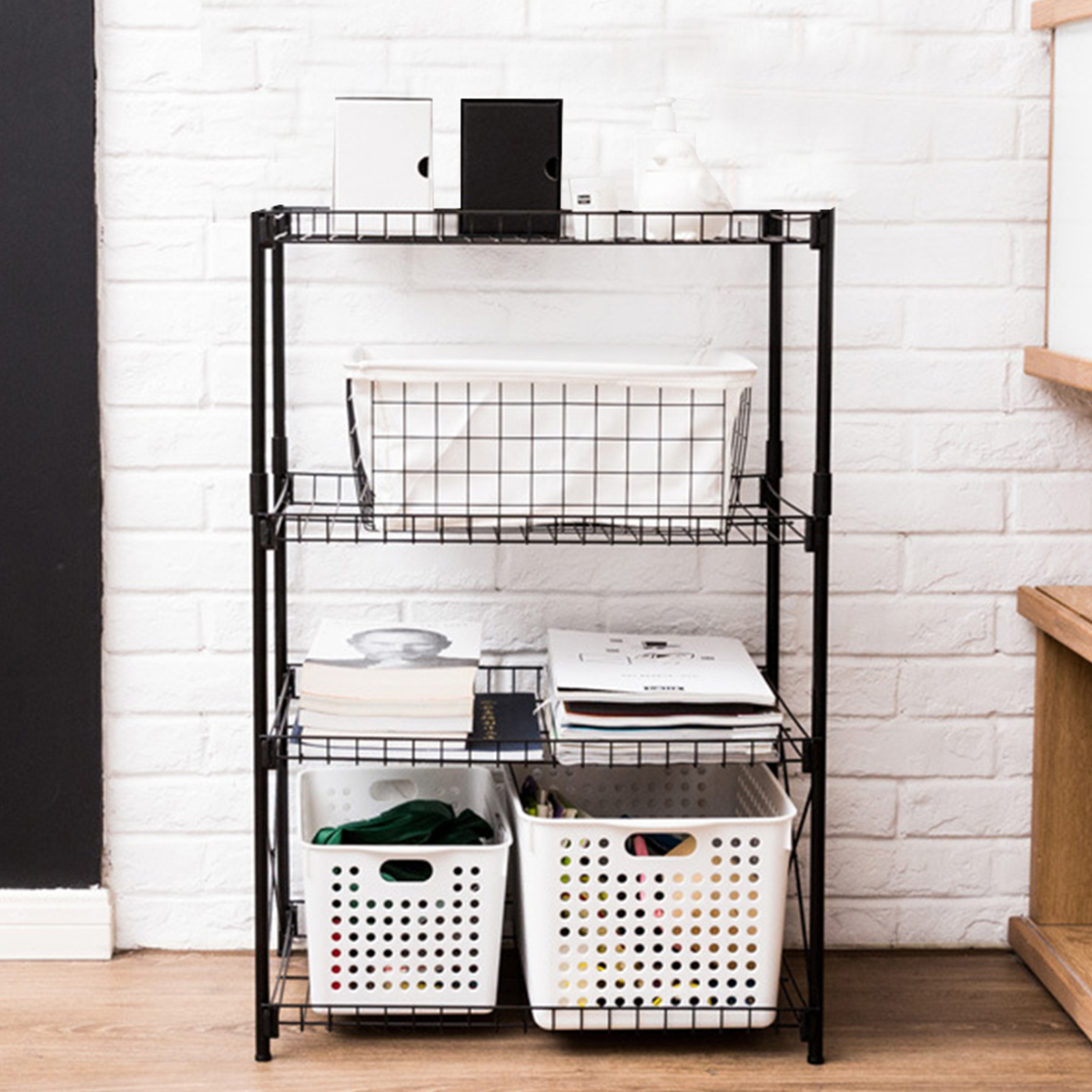 34-Kitchen-Storage-Rack-Floor-Multi-layer-Storage-Rack-Household-Steel-Frame-Basket-Storage-Rack-She-1822546-3