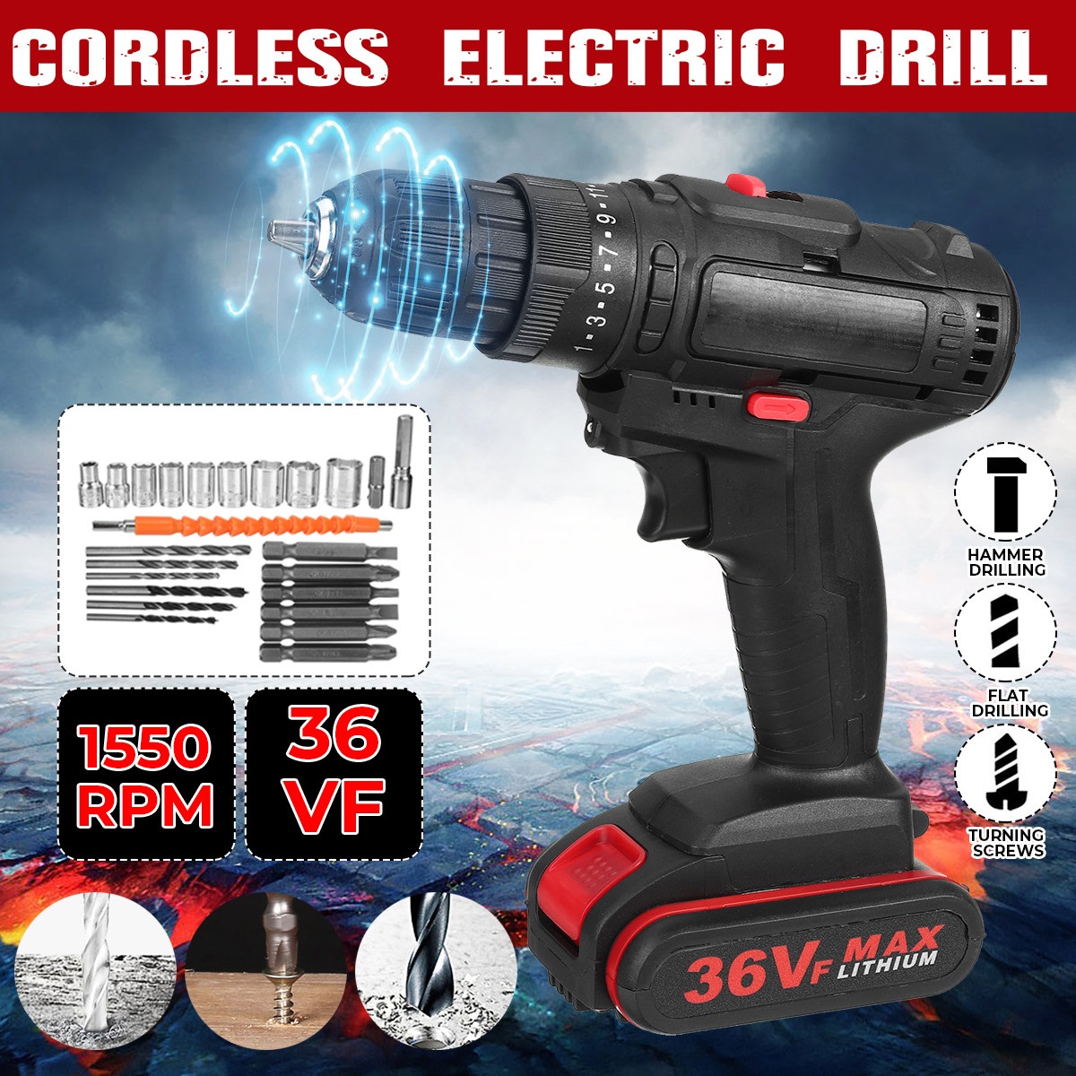36V-Cordless-Electric-Impact-Hammer-LED-Light-Drill-Screwdriver-With-2-Battery-Household-Power-Tools-1779033-1