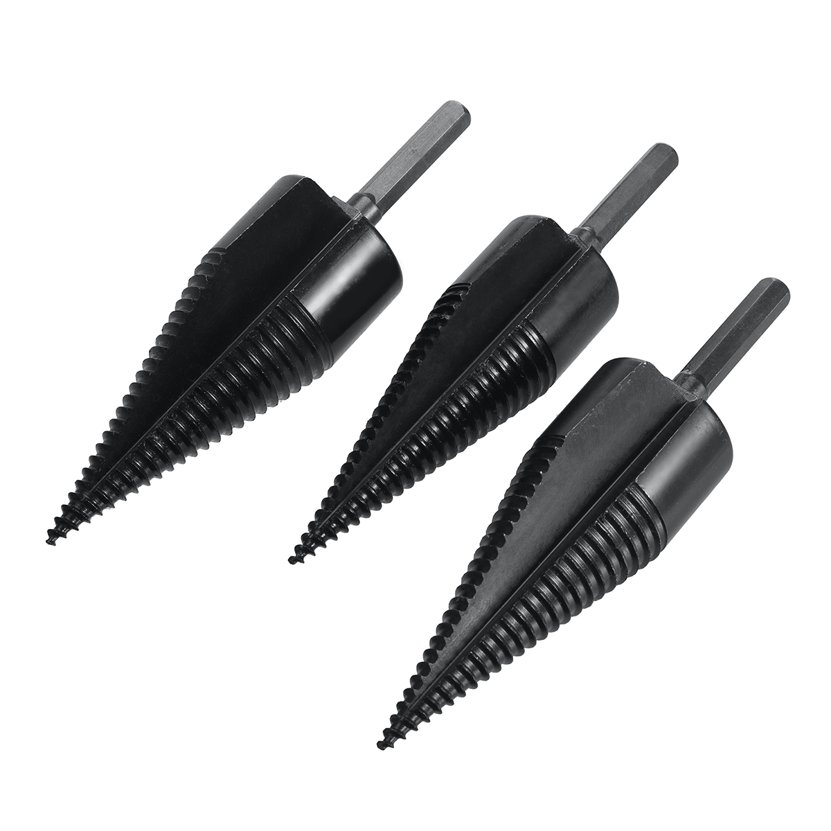 384245mm-U-Shape-Firewood-Splitter-Drill-Bit-Round-Hex-Square-Shank-Wood-Cone-Reamer-Punch-Driver-Bi-1937997-9