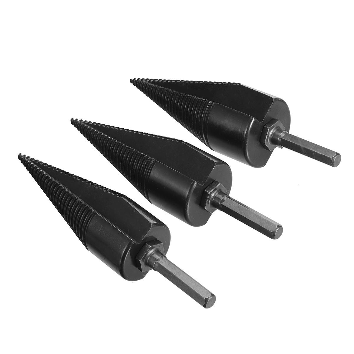 384245mm-U-Shape-Firewood-Splitter-Drill-Bit-Round-Hex-Square-Shank-Wood-Cone-Reamer-Punch-Driver-Bi-1937997-10