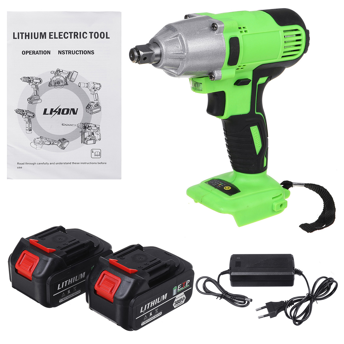 388VF-Brushless-Electric-Torque-Wrench-Cordless-Power-Wrench-Drill-For-18V-Makita-Battery-1848009-6