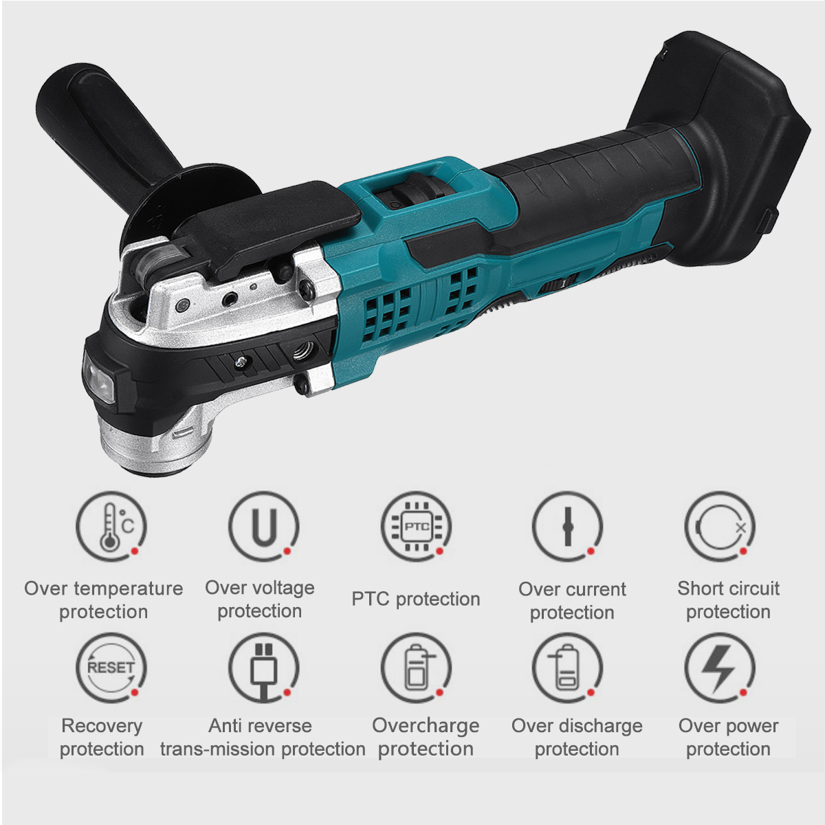 3deg-14A-Cordless-Oscillating-Muti-Tools-6-Speed-Woodworking-Shovel-Cutting-Trimming-Machine-Fit-Mak-1884144-11