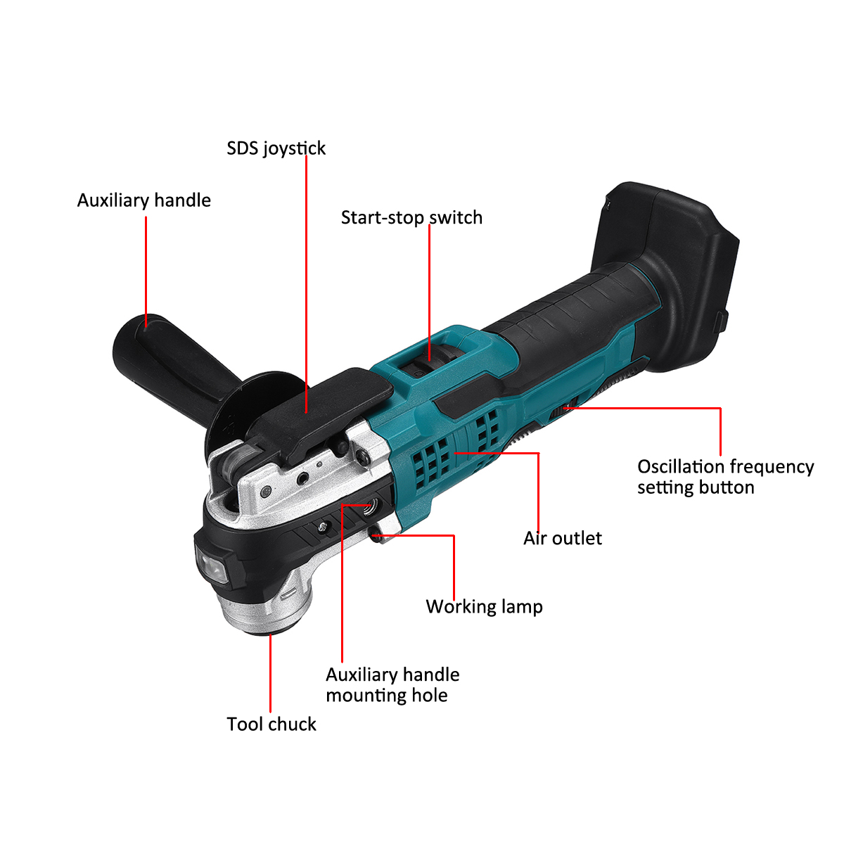 3deg-14A-Cordless-Oscillating-Muti-Tools-6-Speed-Woodworking-Shovel-Cutting-Trimming-Machine-Fit-Mak-1884144-13