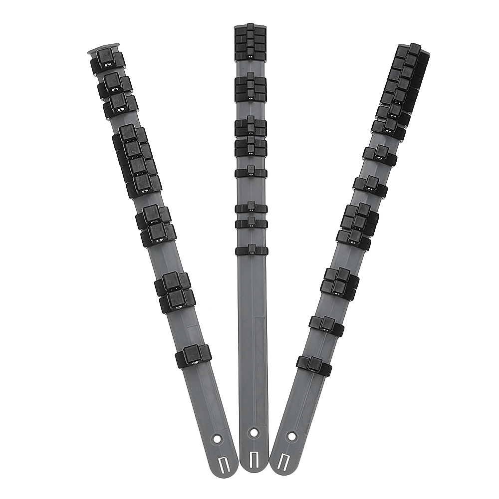 3pcs-12-38-14-Inch-Drive-Socket-Tray-Rail-Rack-Holders-Socket-Storage-Organizer-1542301-1