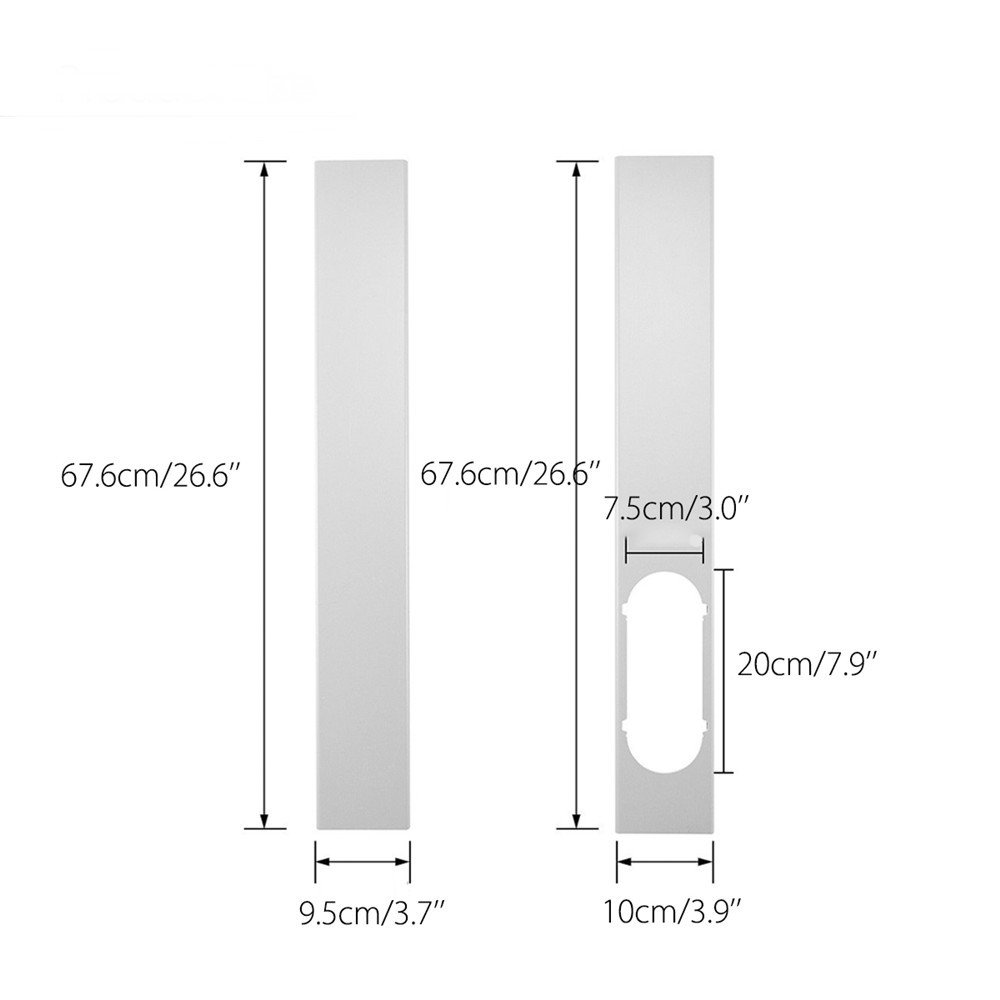 3pcs-19m-Adjustable-Window-Slide-Kit-Plate-Air-Conditioner-Wind-Shield-For-Portable-Air-Conditioner-1351491-10