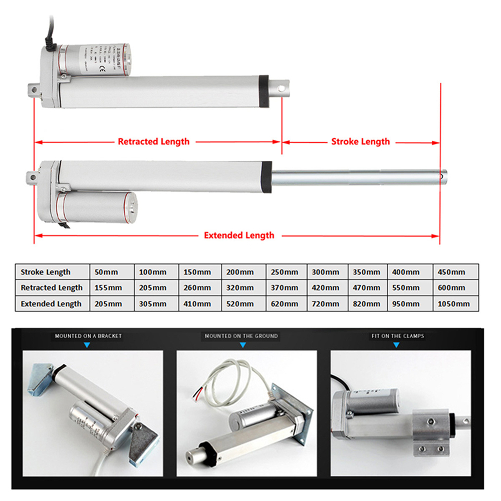 400N-25mms-DC-12V-Linear-Actuator-Motor-50-400mm-Aluminum-Alloy-Electric-Push-Rod-1496668-6