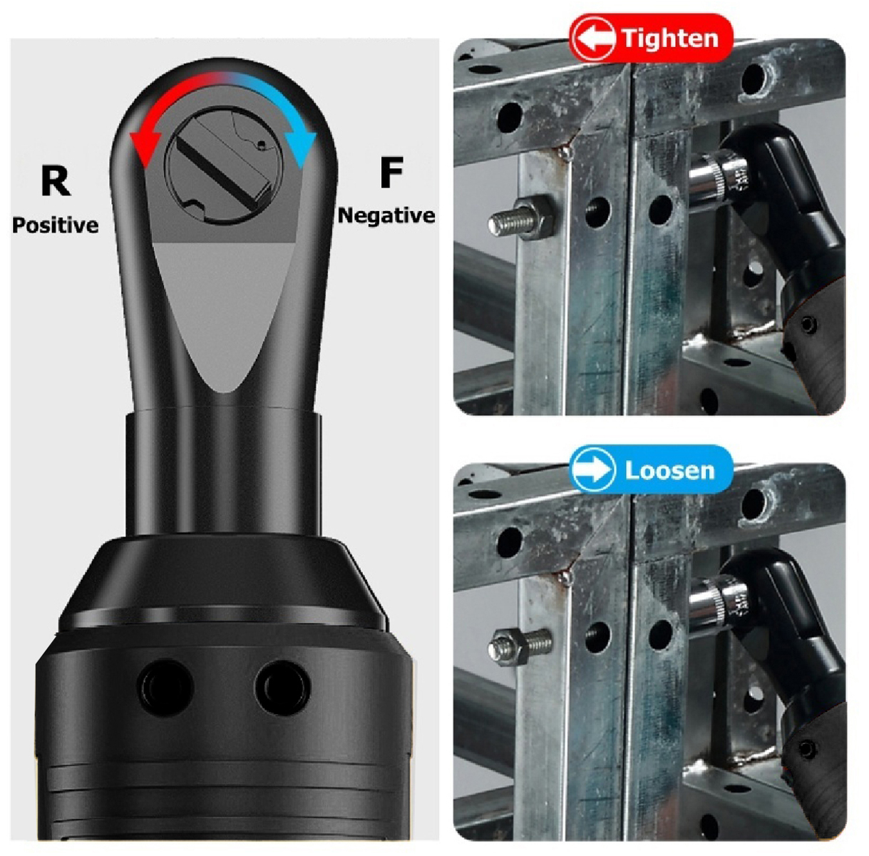 42V-100Nm-Cordless-Electric-Wrench-w-Two-Batteries-38-Inch-Ratchet-Wrench-Set-Angle-Drill-Screwdrive-1950477-6