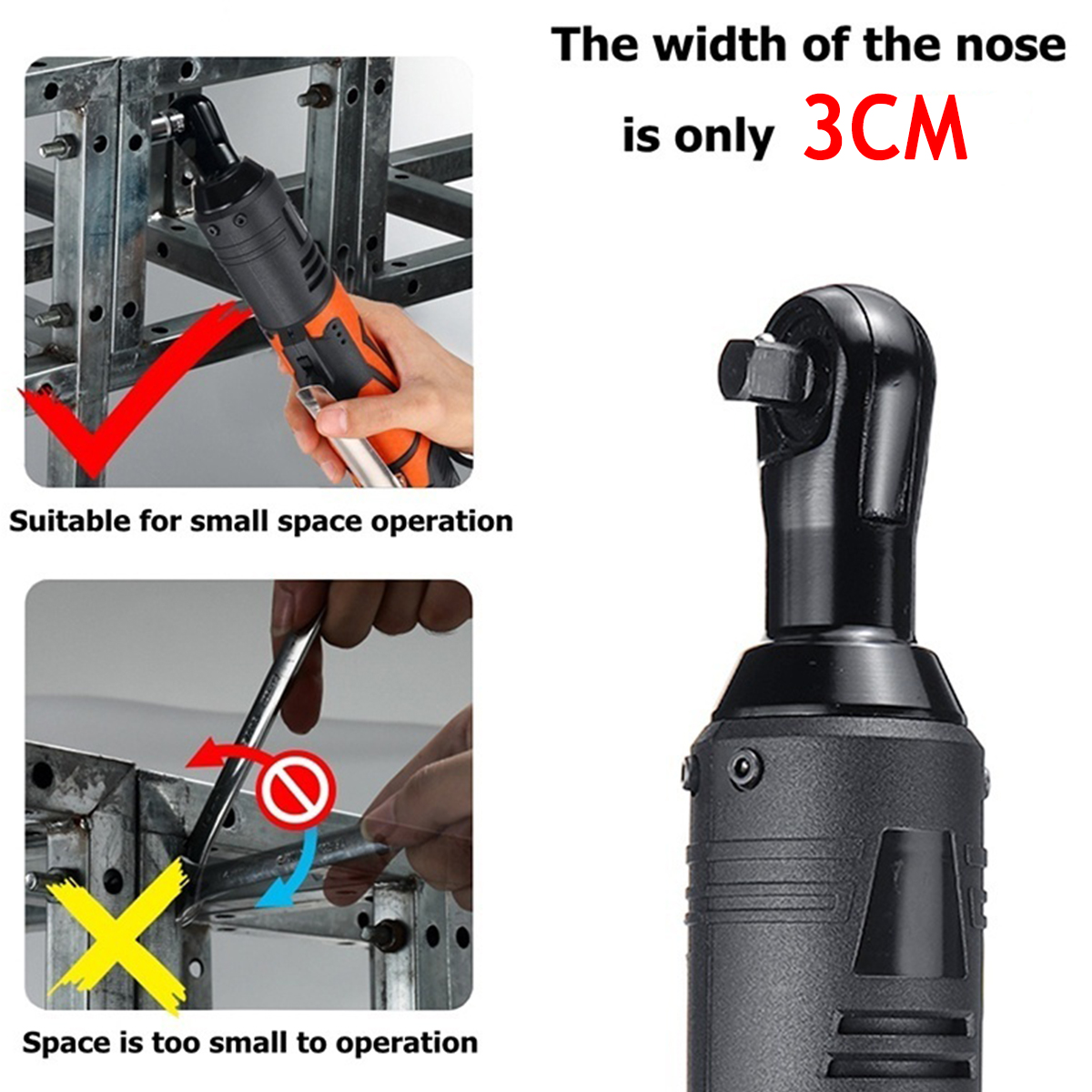 42V-100Nm-Cordless-Electric-Wrench-w-Two-Batteries-38-Inch-Ratchet-Wrench-Set-Angle-Drill-Screwdrive-1950477-7