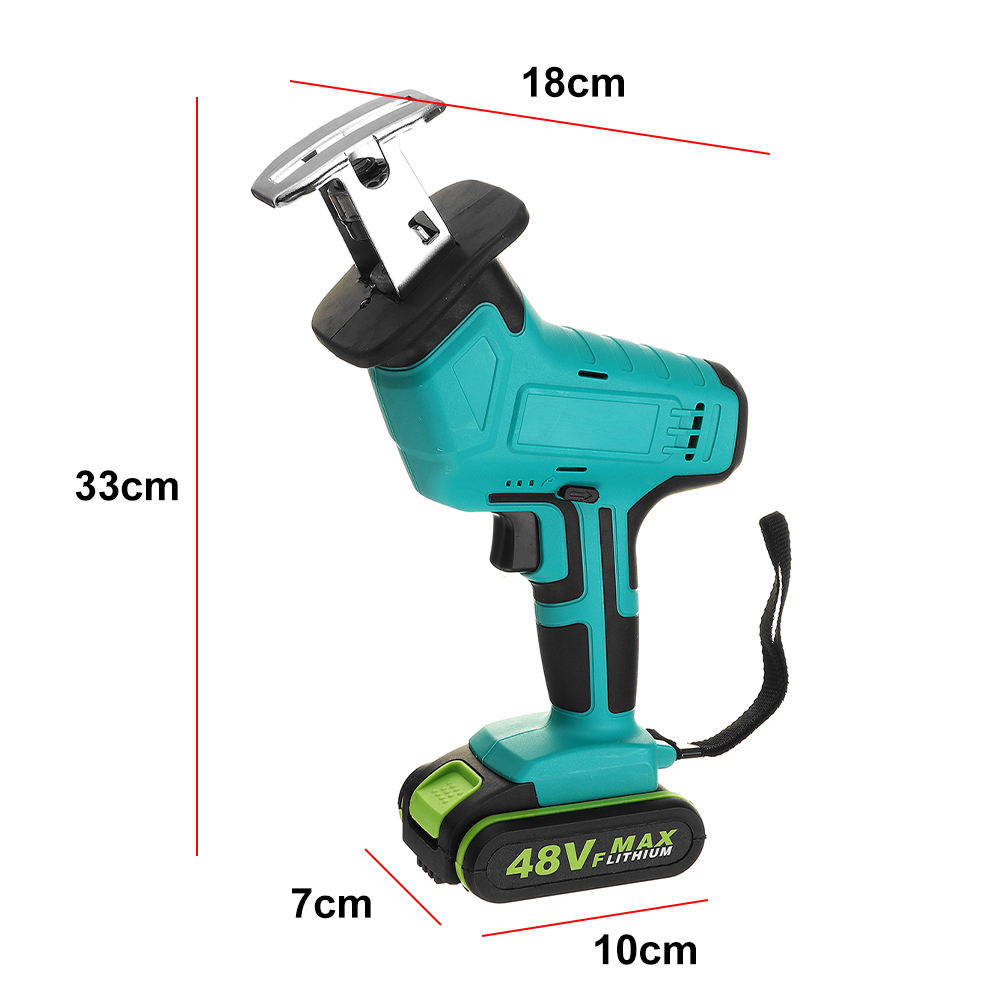 48V-12-Battery-Rechargeable-Cordless-Reciprocating-Saw-JigsawBladesLED-Light-1692721-8