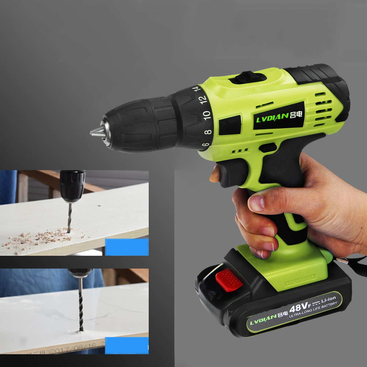 48V-2-Speed-Cordless-Electric-Screwdriver-Drill-LED-Rechargeable-Waterproof-Electric-Power-Dirver-Dr-1599546-2