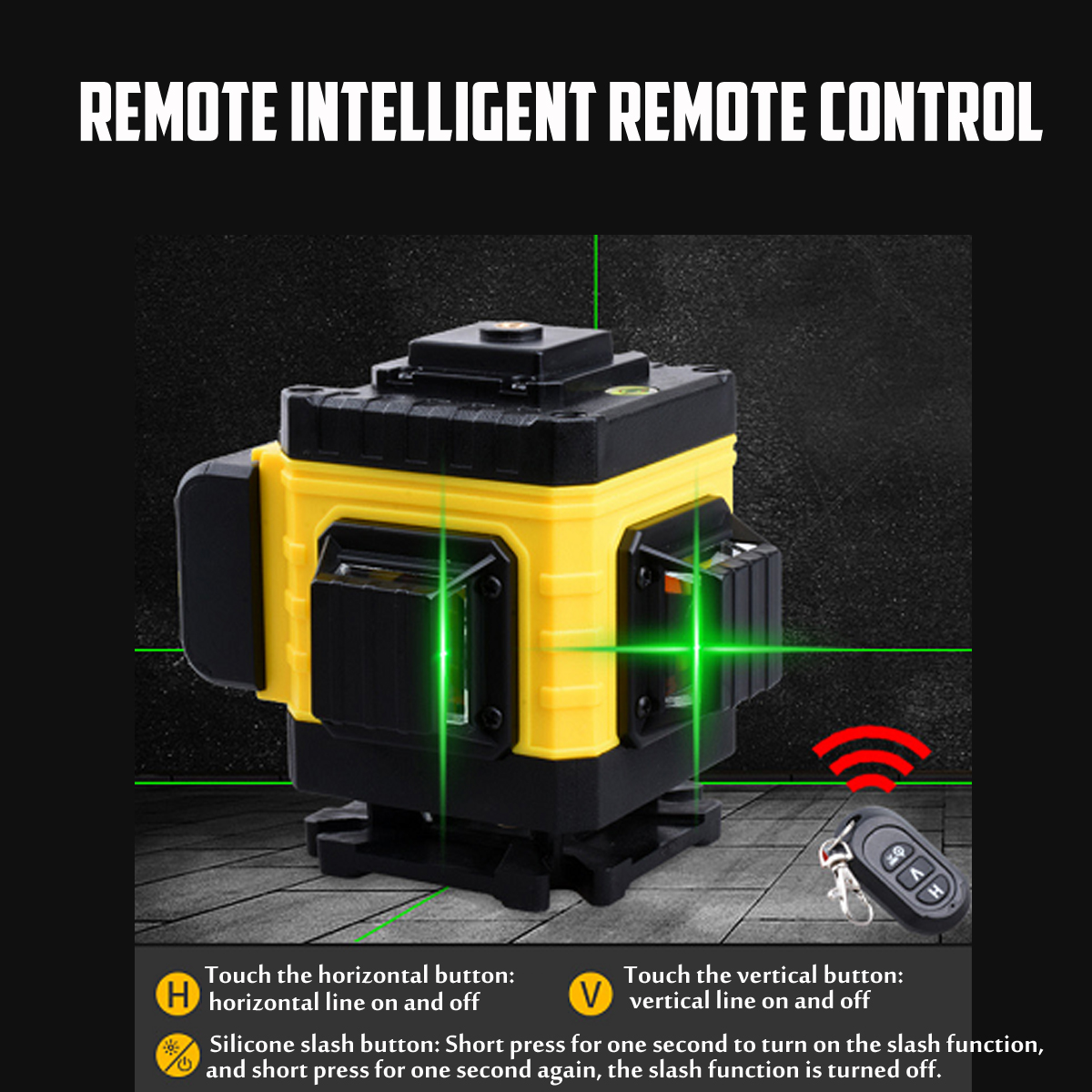 4D-16-Lines-Green-Light--Laser-Levels-360deg-Self-Leveling-Cross-Horizontal-Measure-with-2-Batteries-1937801-4