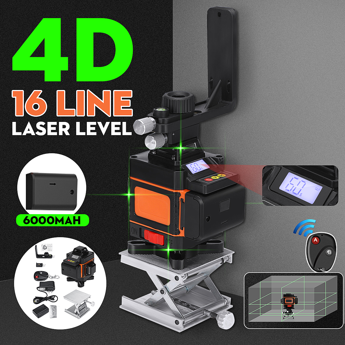 4D-16-Lines-Laser-Level-Green-Light-Auto-Self-Leveling-360deg-Rotary-Measure-Tool-1636661-1