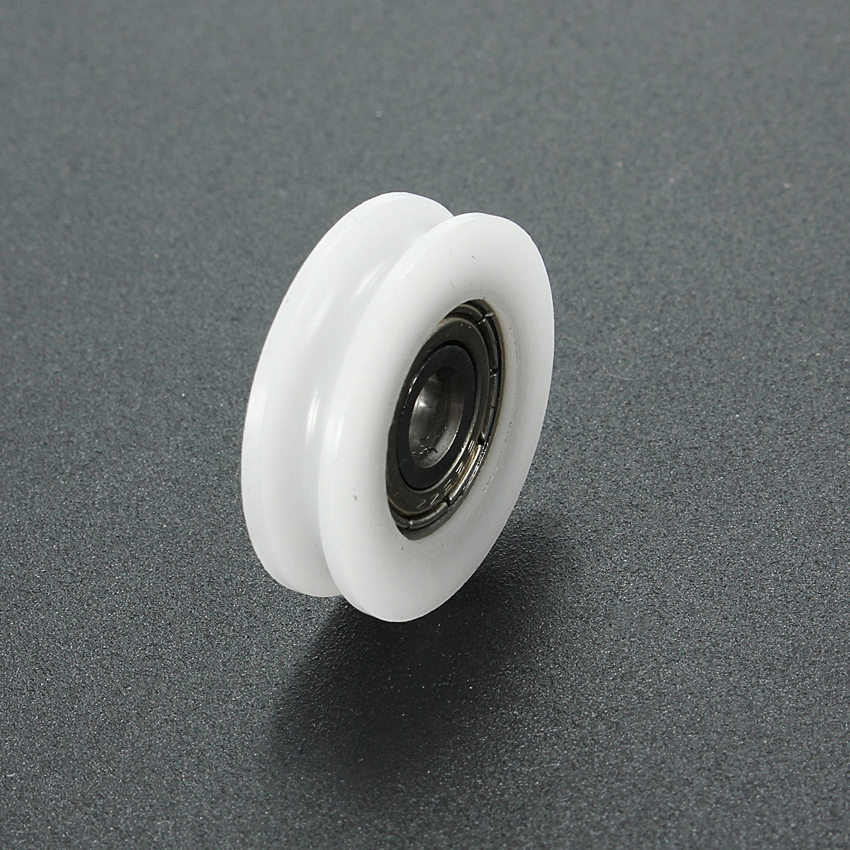 4pcs-5x24x7mm-U-Groove-Nylon-Round-Pulley-Wheel-Roller-For-38mm-Rope-Ball-Bearing-1328158-2