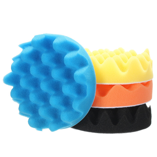 4pcs-Sponge-Wave-Polishing-Buffing-Pads-Kit-34567-Inch-for-Car-polisher-1062224-4