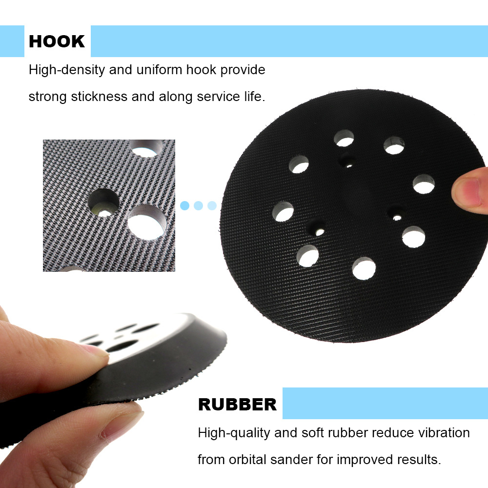 5-Inch-125mm-8-Holes-Polishing-Pad-Hook-Loop-Sander-Pad-for-Black-Deck-Makita-1772940-3