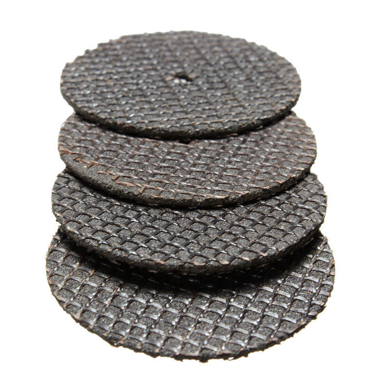 50Pcs-Black-Cutting-32mm-Wheel-Disc-with-2-Mandrel-Bit-For-Dremel-Rotary-Tool-Set-1603758-4