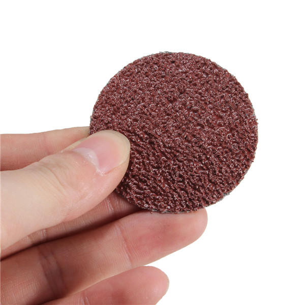 50pcs-36-Grit-2-Inch-50mm-Roll-Lock-Sanding-Discs-Abrasive-Tool-for-Dremel-1085455-5
