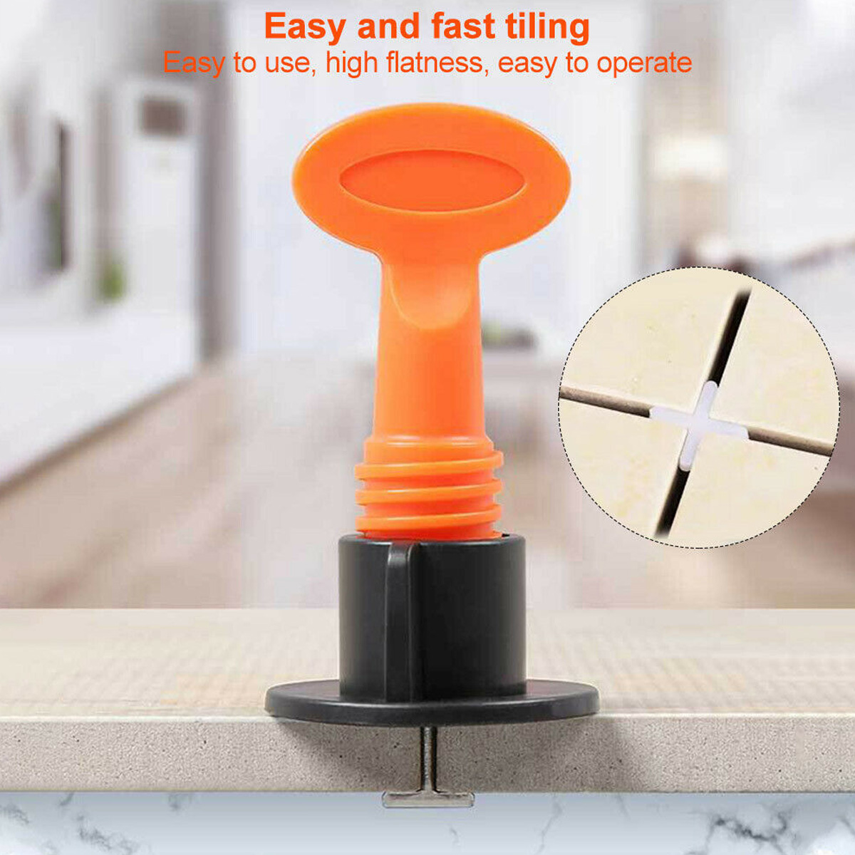 50pcs-Flat-Ceramic-Floor-Wall-Construction-Tools-Reusable-Tile-Leveling-System-Kittile-Kit-1778804-2
