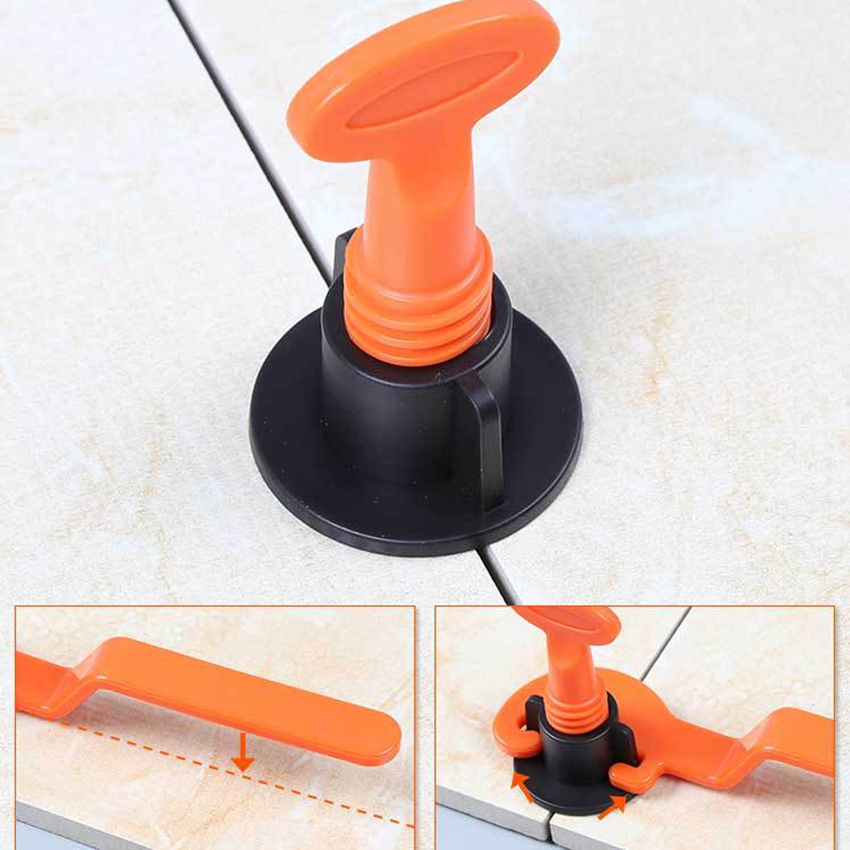 50pcs-Flat-Ceramic-Floor-Wall-Construction-Tools-Reusable-Tile-Leveling-System-Kittile-Kit-1778804-6
