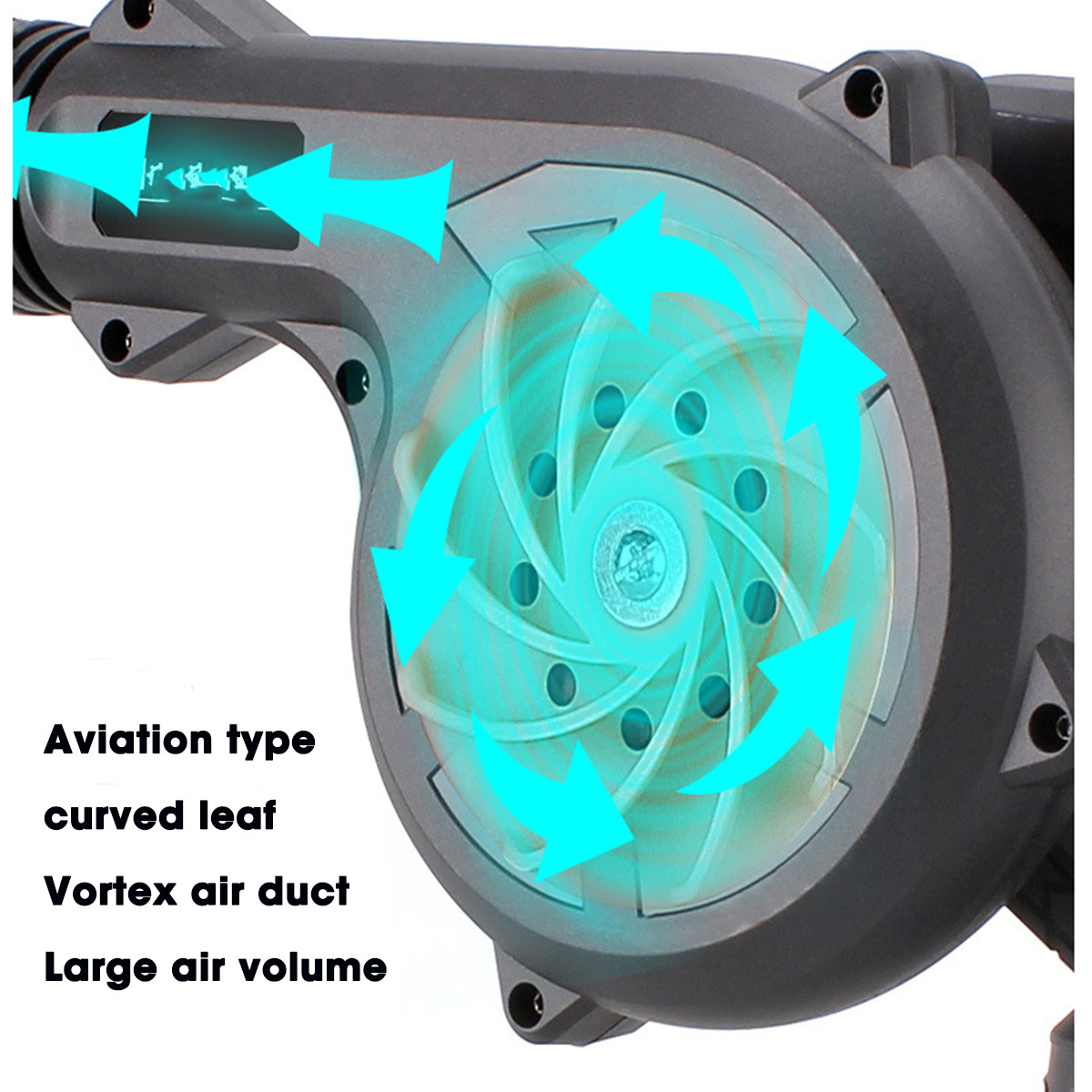 58000H-Brushless-Blower-Sucking-Spraying-Leaf-Cleaner-Sweeper-Machine--Dust-Bag-1763382-2