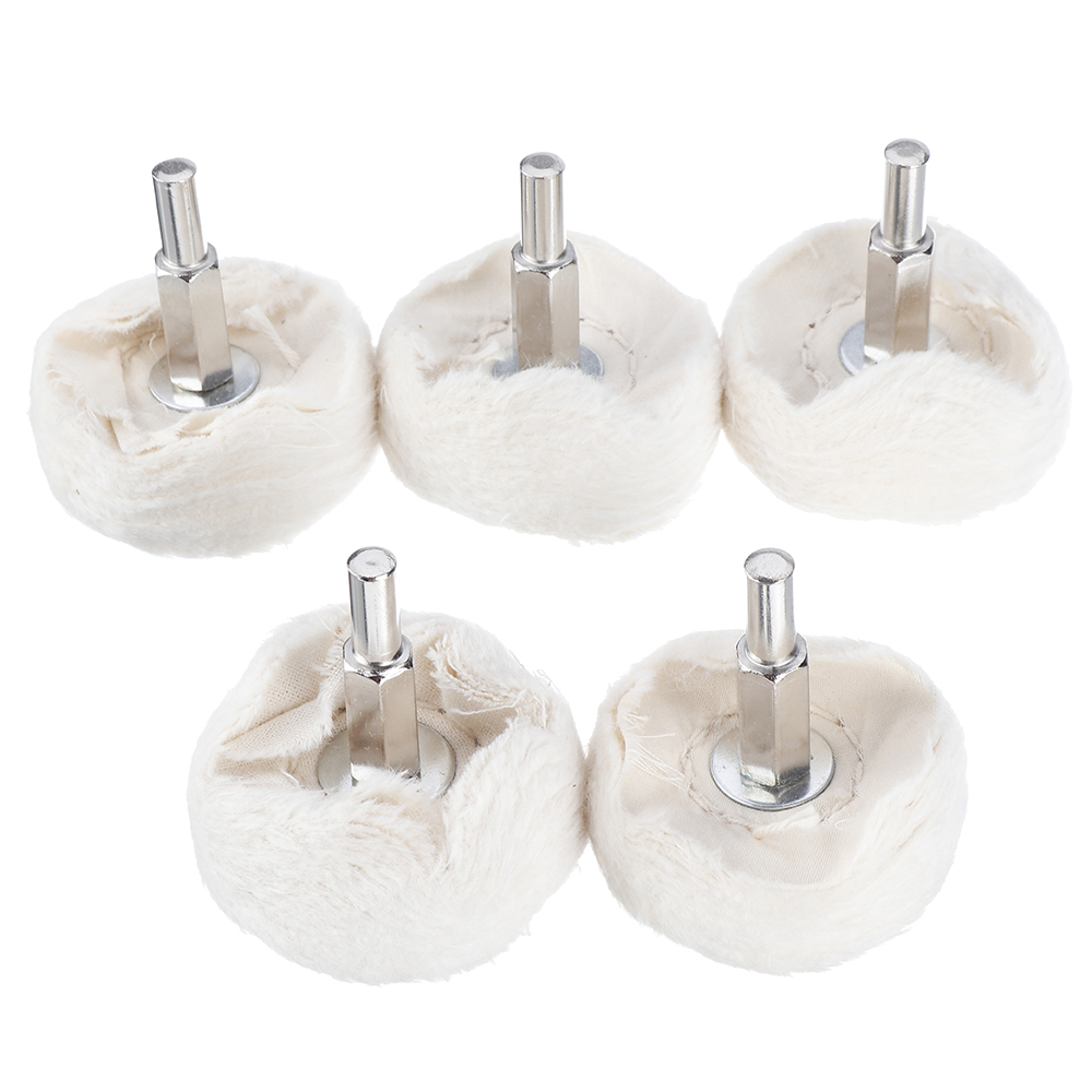 5Pcs-6mm-Shank-Cotton-Dome-Polishing-Buffing-Wheel-Drill-Brush-For-Abrasive-T-shaped-White-Cloth-Mir-1768781-1