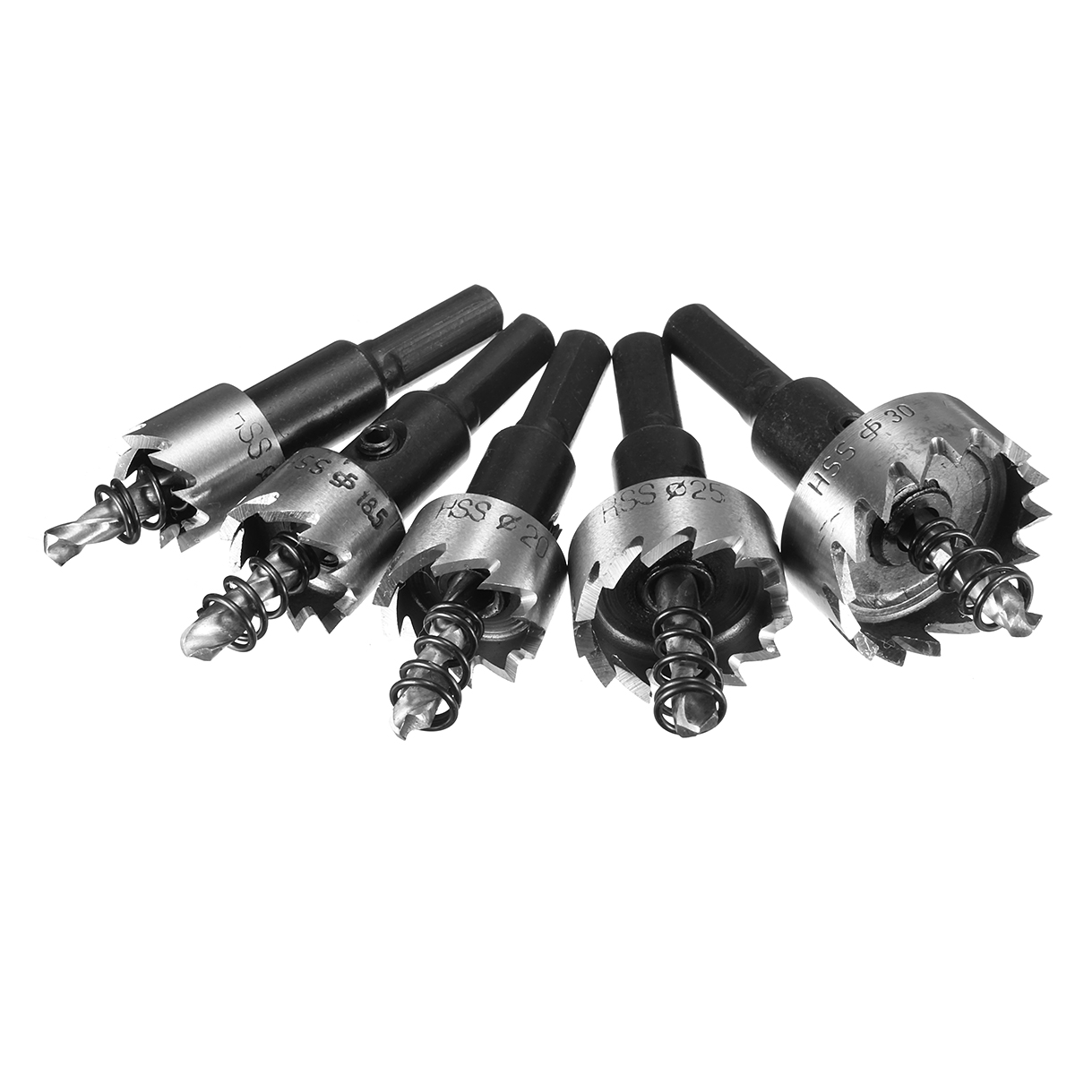 5Pcs-Saw-Tooth-HSS-Drill-Bit-Hole-Saw-Set-Stainless-Steel-Metal-Alloy-16-30mm-1203295-3
