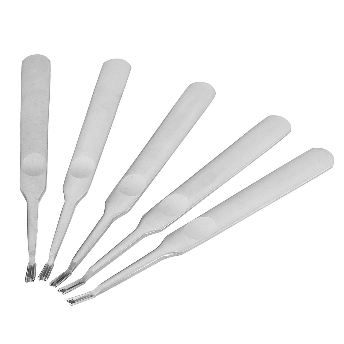 5Pcs-V-Shaped-Hand-Working-Leather-Groover-Edge-Beveler-Skiving-Craft-DIY-Tool-1122707-7