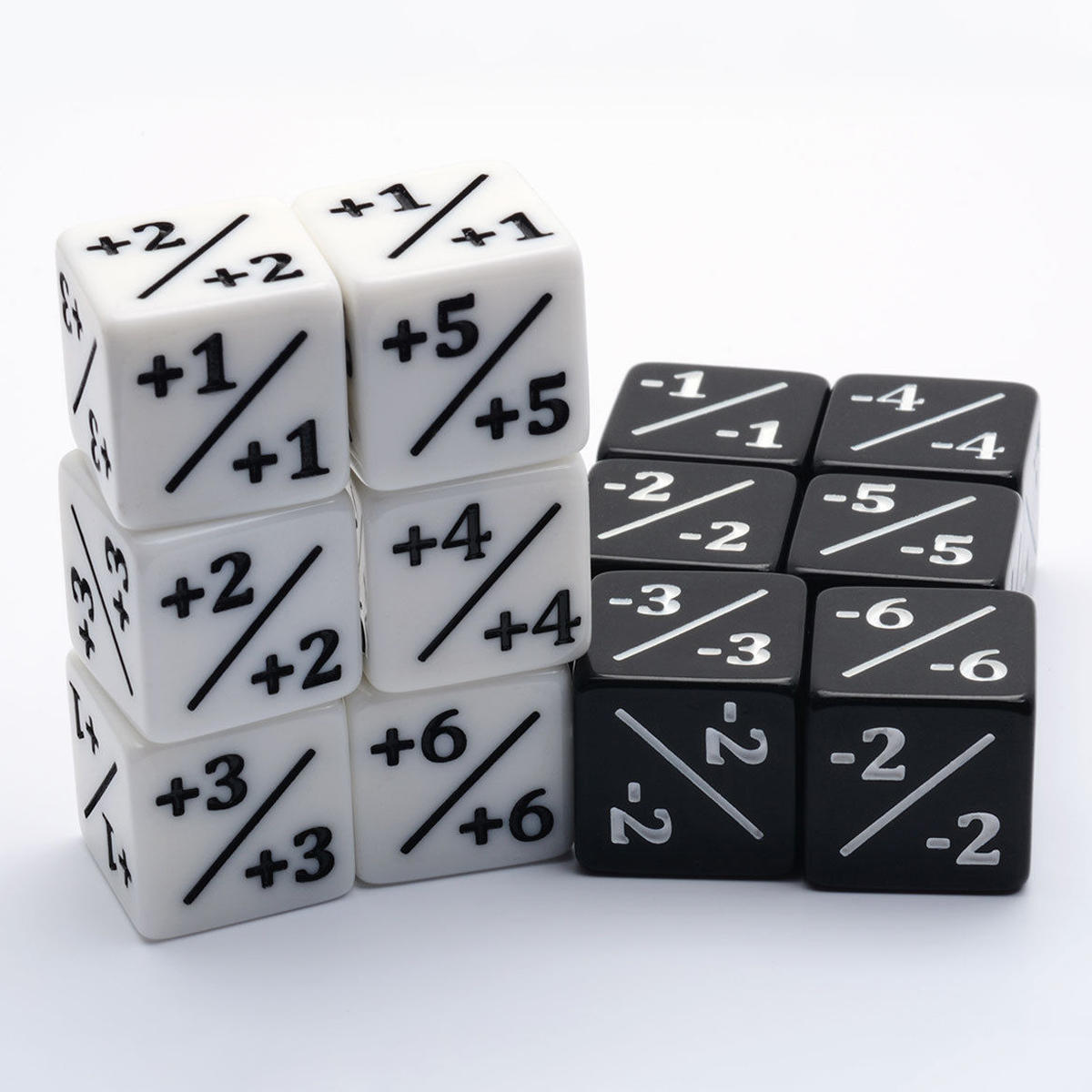 6-Pcs-White-Dice-Counters-11-for-MTG-Magic-The-Gathering-and-Others-1236394-4