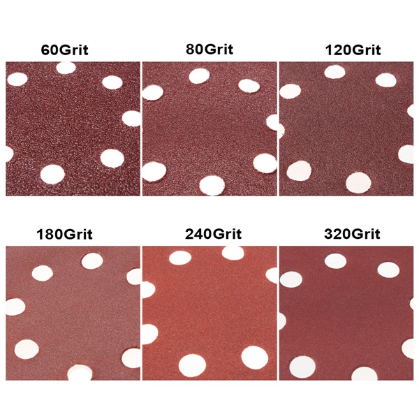 60Pcs-5-Inch-8-hole-Hook-Loop-Sanding-Discs-Sandpaper-6080120180240320-Grit-1183000-3